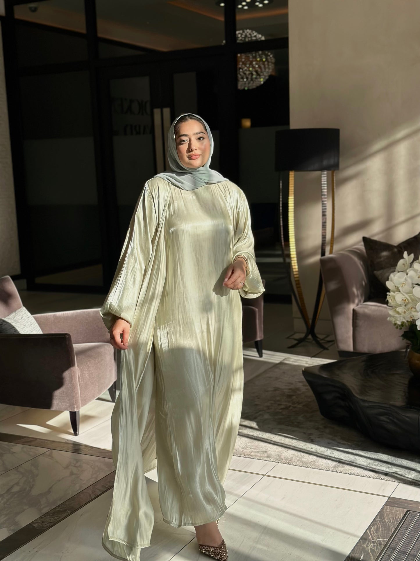 Inaarah Sage Abaya