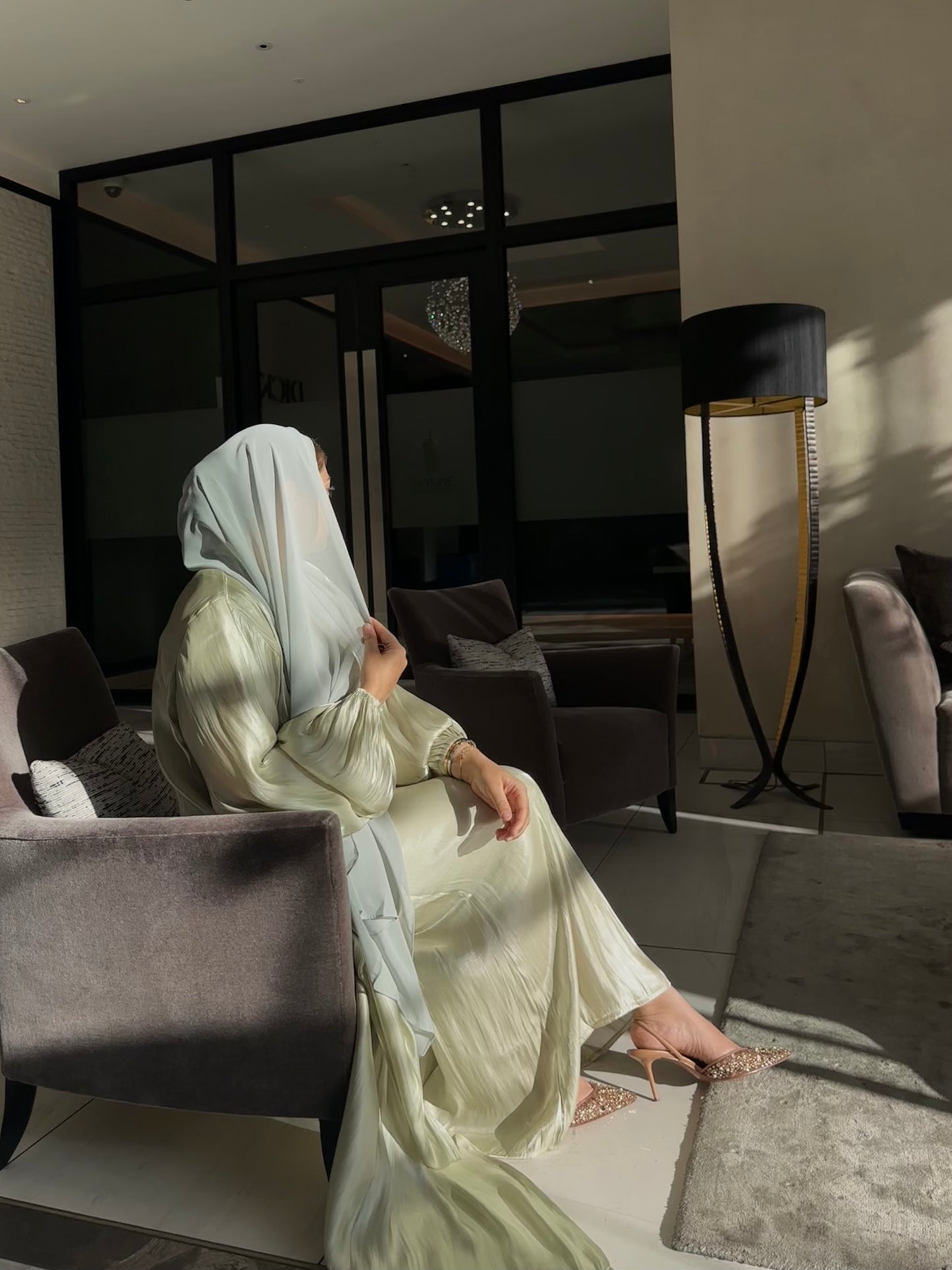Inaarah Sage Abaya