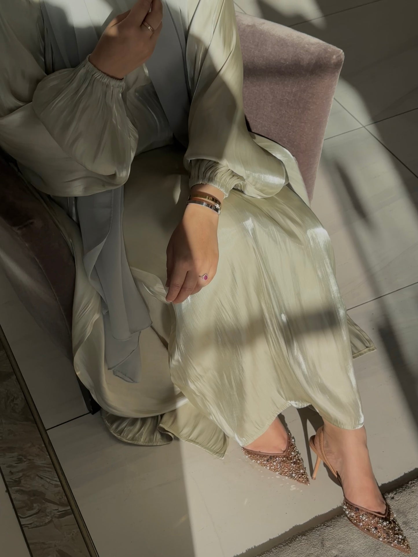 Inaarah Sage Abaya