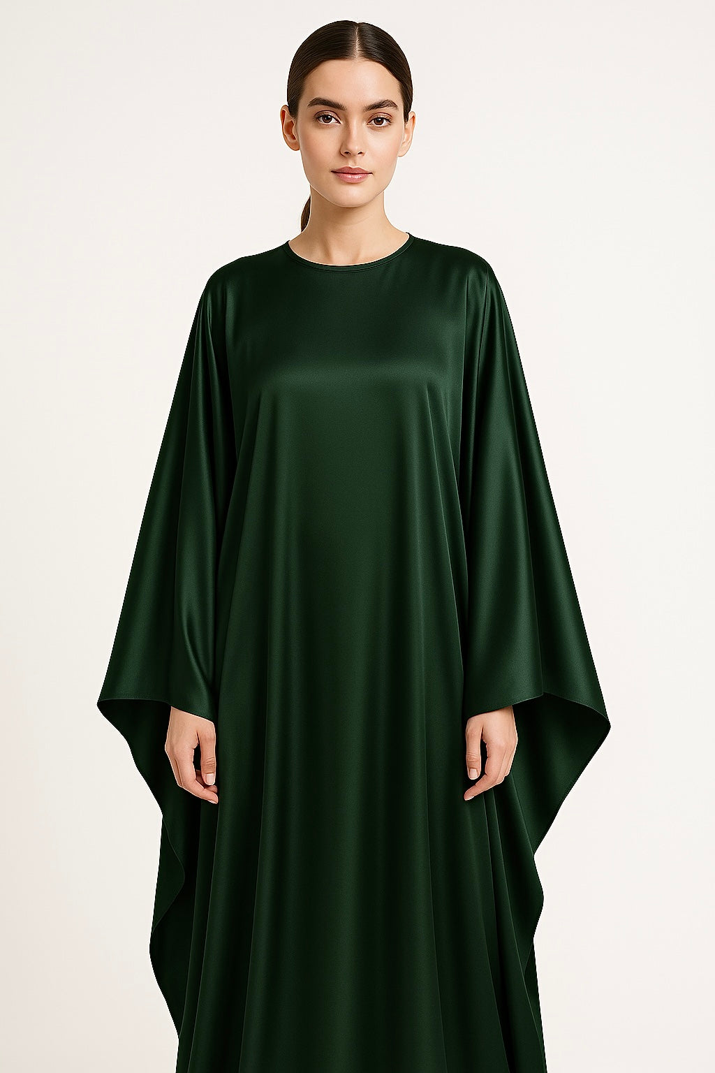 Forest Silk Luxe Kaftan