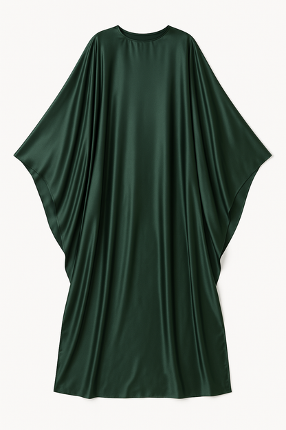 Forest Silk Luxe Kaftan
