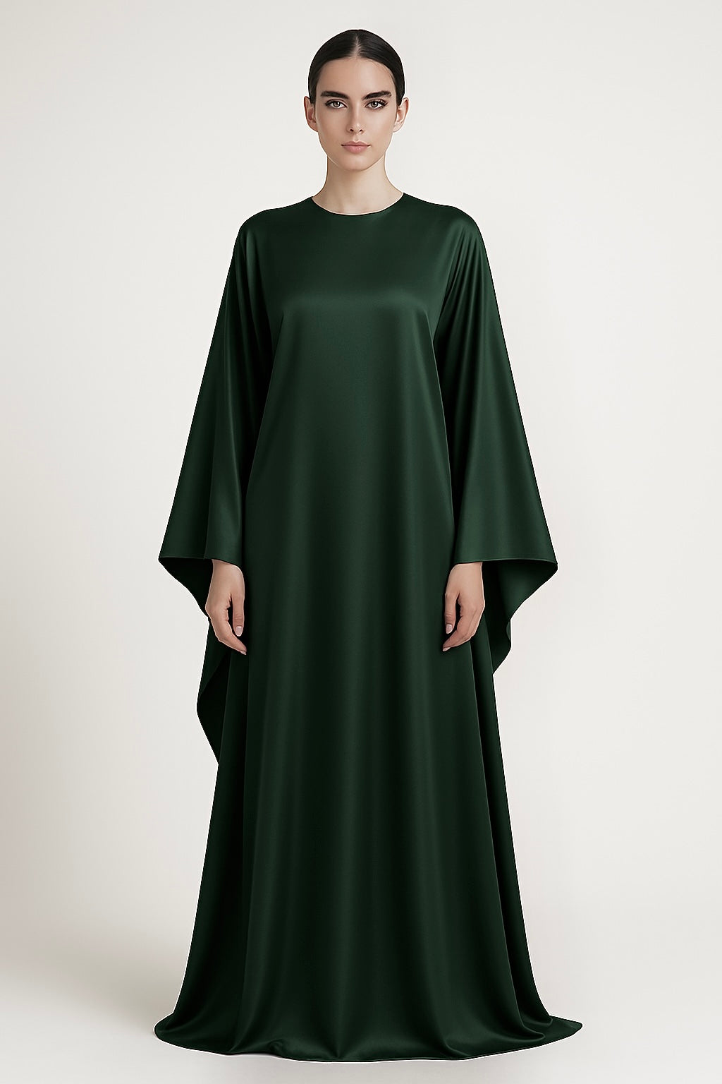 Forest Silk Luxe Kaftan